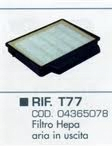 FILTRO HEPA T77 HOOVER TELIOS ORIGINALE *** OBSOLETO ***