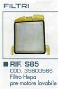 Filtro Hepa S85 Hoover Freespace Originale *** FUORI PRODUZIONE ***