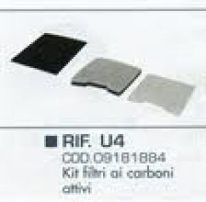 KIT FILTRI CARBONI U4 HOOVER TELIOS ORIGINALE