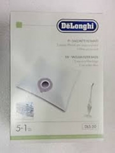 DLS50 5 Sacchetti in Microfibra De Longhi Tabata + 1 Filtro Originali
