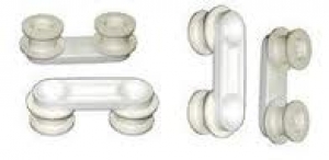 Kit 8 Ruote per Cesto Lavastoviglie Rex Electrolux Originale