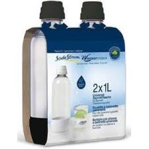 Conf. 2 Bottiglie per Gasatore Wassermax