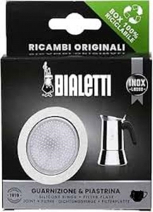 Blister 1 Guarnizione + Filtrino Bialetti Musa Kitty Venus Mia 4 Tz