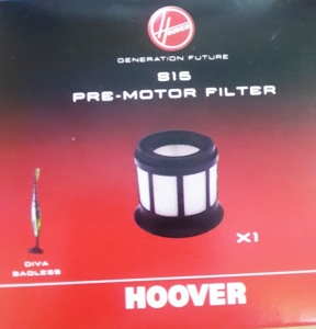 S15 Filtro Hoover Diva Bagless Originale Hoover
