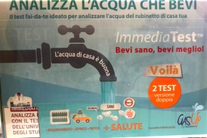Test Analisi Acqua Domestica GasUp 2 Test Versione Doppia