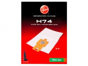 4 Sacchetti Microfibra Battitappeto Hoover Turbo Power Originale