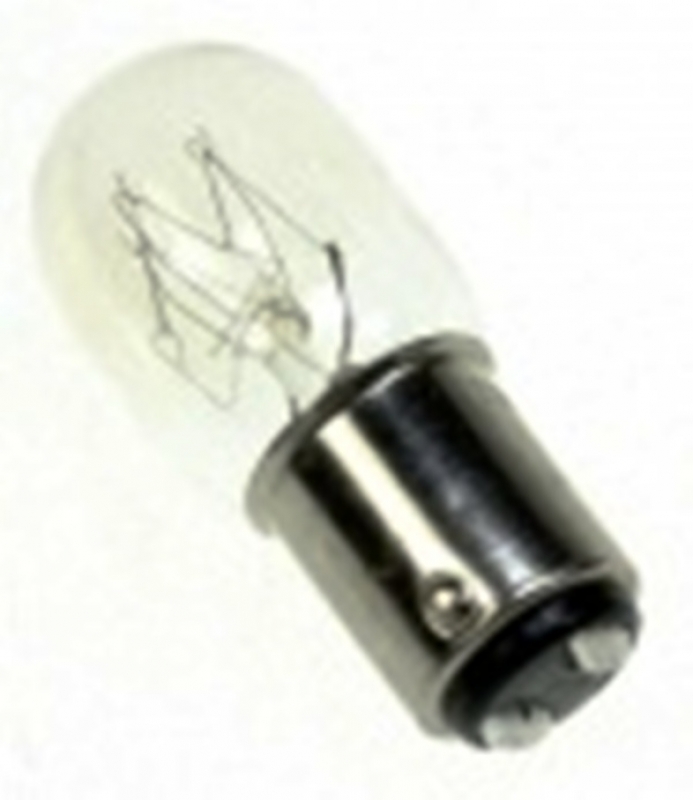 Lampadina Macchina da Cucire 15W 240V attacco a baionetta B15D